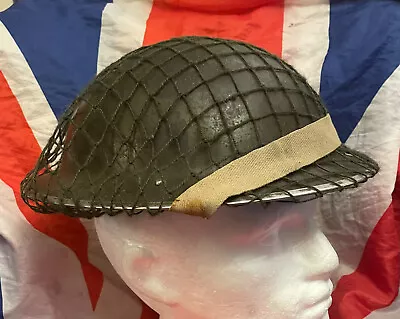 £39.99 • Buy WW2 British Army MKII Helmet With Cam Net Brodie/Tommy Home Guard 1941  By AMC