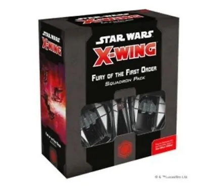 Star Wars X-Wing 2nd Edition Fury Of The First Order Expansion Pack • $55