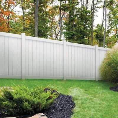 Washington 6 Ft. H X 6 Ft. W Vinyl Fence Panel Kit (Z) • $170.93