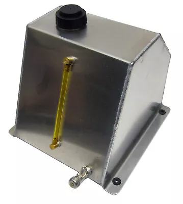 6 Quart (Qt.) Aluminum Fuel Gas Cell Tank Go Kart Snowmobile Racing Parts • $145.95