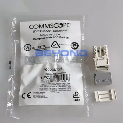 10PCS FOR Commscope Six Types Of Network Information Module RJ45CAT6 MGS400-262 • $25.15