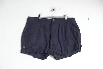 Primark Womens Safari Shorts - Blue - Size 14 (24e) • £2.34