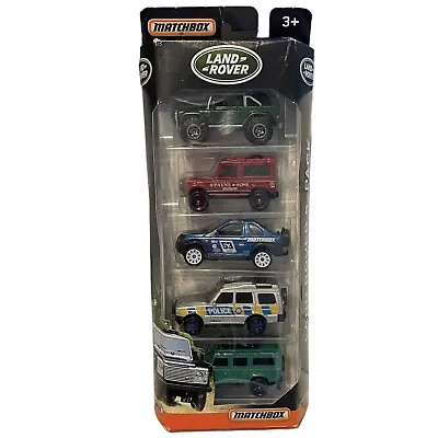 Matchbox 2016 Land Rover 5-Pack SVX NinetyFreelanderDiscovery 110 Dented Box • $24.88