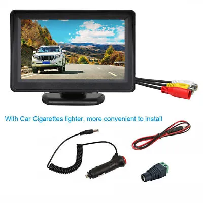 4.3  TFT-LCD Color HD Monitor Screen For Car Reverse Rear View Backup Camera AU • $26.90