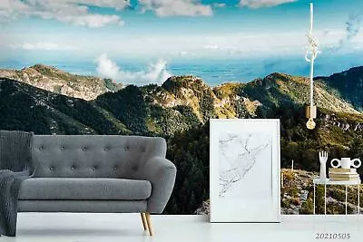 3D Sea Mountain Landscape Self-adhesive Removable Wallpaper Murals Wall 181 • $38.60