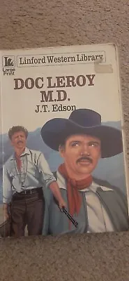 Doc Leroy M.D. By Edson J. T. Linford Western Library  Acceptable  • £2