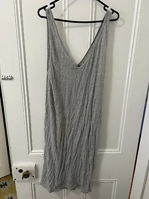Bassike - Grey S Cotton Dress  • $20
