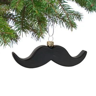 Mustache Ornament Christmas Tree Decoration Décor Holiday Gentleman  • $7.25