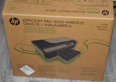 NOS HP Officejet Pro 8000 Wireless Color Inkjet Printer • $130