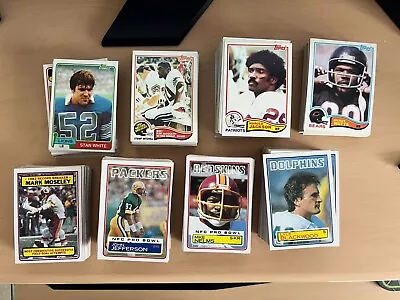 454 Card 1981 1982 1983 Topps Football Starter Sets Lot Includes Stars!!! • $35