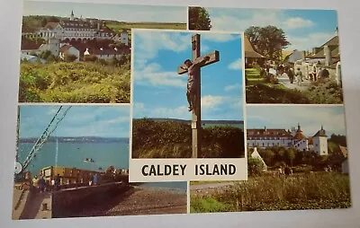 Caldey Island Mutiview Postcard Pembrokeshire • £1.99