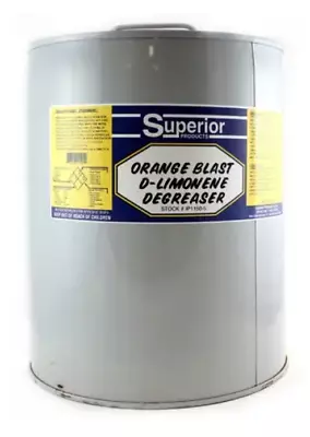 Superior Degreaser Orage Blast D Limonene Soluble 5 Gallon EXPEDITED SHIP • $134.77