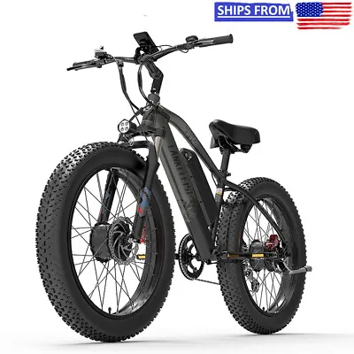 LANKELEISI MG740 PLUS Front And Rear Dual Motor Off-Road Electric Bicycle • $1849.92