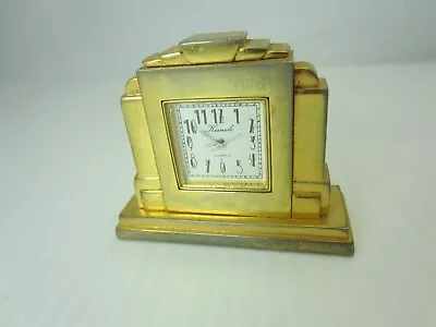 Vintage Kienzle Art Deco Style Mantle Desk Clock 2 Inch • $497.39