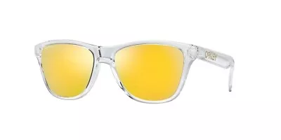 Oakley Sunglasses Frogskins XS Polished ClearPrizm 24K Polarized OJ9006-28 • $93