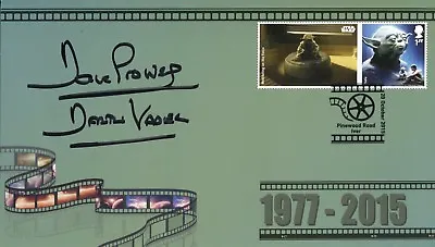 Darth Vader Dave Prowse Signed Pinewood Star Wars FDC Yoda Stamp - UACC DEALER • £75