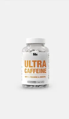 Caffeine With L-theanine & Inositol Tablets  - 180 Tablets- Pre Workout Energy • £13.95