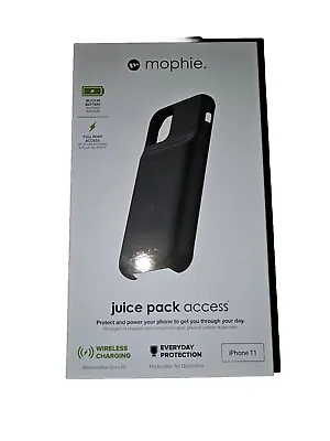 Mophie Juice Pack Access For IPhone 11 / XR (6.1 ) 2000mAh Battery Case - Black • $19.95