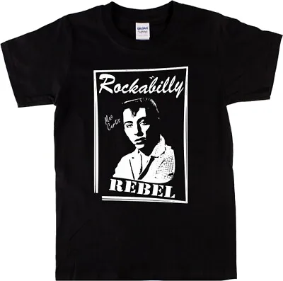 Mac Curtis  Rockabilly Rebel  T-Shirt - Rock'n'Roll Icon - All Sizes & Colours • £19.99