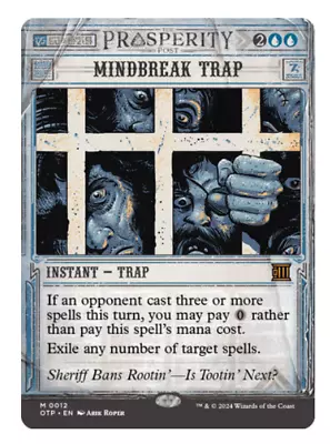 Mindbreak Trap Outlaws Of Thunder Junction MTG • $36.30