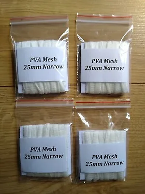 PVA Mesh Narrow Refill Carp Fishing 25mm 20 Metres Free P&P UK Manufactured • £7.49