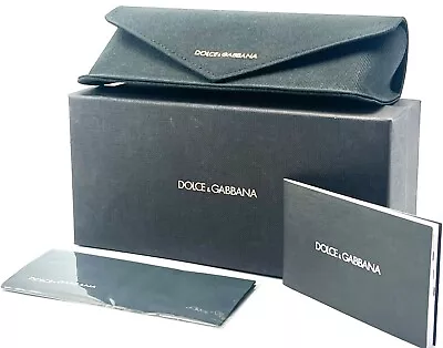 New Dolce & Gabbana Authentic Soft Black Magnetic Glasses Case Cloth Box • $26.13