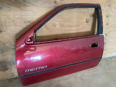 89 90 91 92 93 94 Geo Metro 2 Door LEFT Door Shell • $85