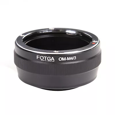 Olympus OM Lens To Micro M4/3 Adapter For G7 GH4 GF7 E-PL6 E-PL7 E-M10 E-PM2 NEW • $12.53