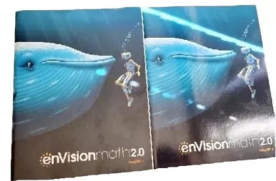 Envision Math 2017 Student Edition Grade 5 Volume 1 & 2  Scott Foresman  • $29.31