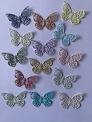 14 Butterfly Die Cut Shapes For Card Makingscrapbook Toppers Embellishments  • £2.50