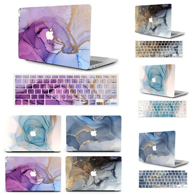 £13.91 • Buy Frosted Marbled#1090 Hard Shell Case For Macbook Pro Air 11  13  14  15  16  M1