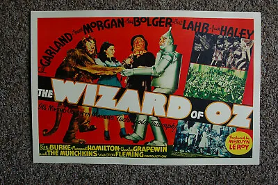 The Wizard Of Oz #5 Lobby Card Movie Poster Judy Garland  • $4