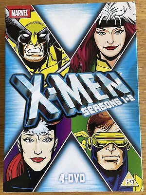 Marvel X-Men Seasons 1&2 4 Disc DVD Box Set - VGC - Quick UK PP • £19.99