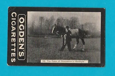 Ogdens Tabs - General Interest ( 1 - 120 ) - No. 59 - Racehorse - Baidoyle- 1902 • £2.95