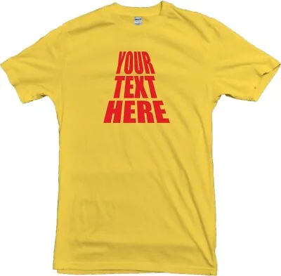 Custom Retro Slogan T-Shirt - Various Colours S-XXL • £19.99
