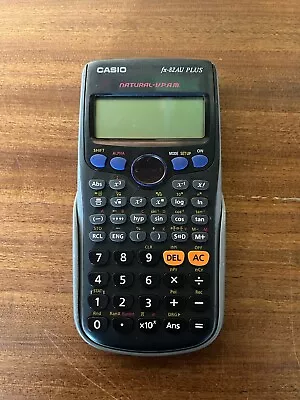 Casio Fx-82au Plus Ii Fraction Scientific Calculator Sliding Case-working • $19.50