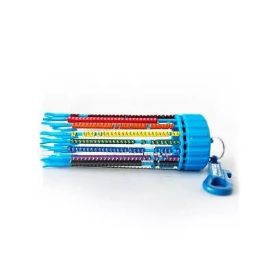 Cable Marking Keyring Dispenser Colour Coded HZ Markers • £53.99