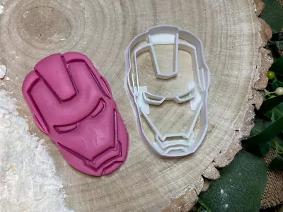 Iron Man Cookie Cutter / Fondant / Icing • £4.99