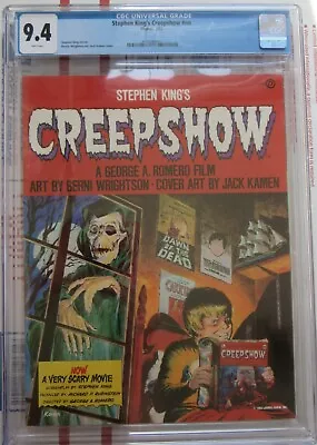 $899.99 • Buy Creepshow  CGC 9.4 NM White Pages  1982  Graphic Novel  Stephen King