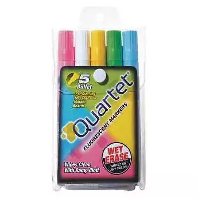 Quartet 5090A Dry Erase Marker Set Glow-Write Bullet Tip • $20.85