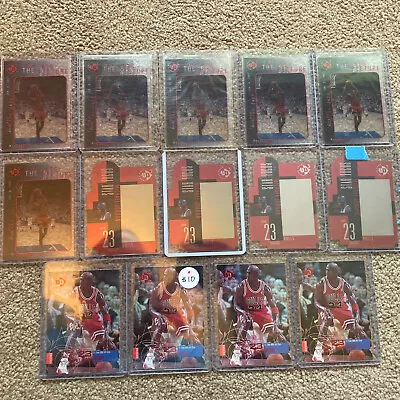 Upper Deck UD3 Big Picture Michael Jordan #45 Starstruck Star Focus Lot X 14 • $215