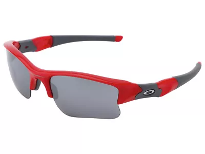 Oakley Flak Jacket XLJ Sunglasses 03-902 Infrared/Black Iridium • $139.99