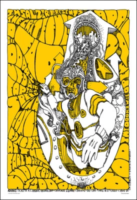 $12.99 • Buy THE DOORS GRATEFUL DEAD CAPT SPEED 1967 Santa Barbara Concert Poster