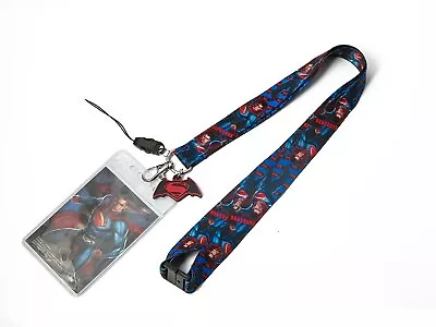DC Comics Superman Lanyard With Soft Touch Dangle • $13.95