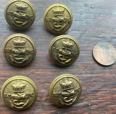 Vintage Victorian Lot Of Naval Buttons • £5.99