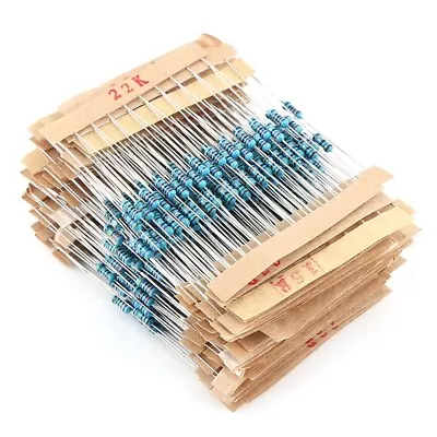 560 X 56-Types Metal Film Resistor Electronic Assorted Resistance Components Kit • $7.72