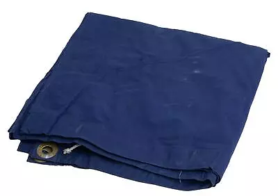 Original Romanian Military Tent Tarpaulin Blue Waterproof 1.80x1.80cm Surplus • $65.28