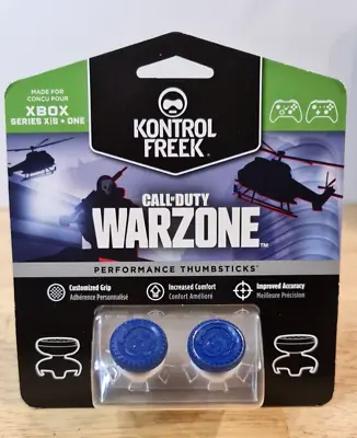 Kontrolfreek Call Of Duty Warzone Performance Thumbsticks XBOX-X/S+ONE Blue/Grey • $34