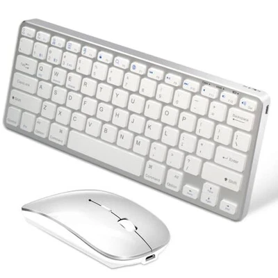 £45.13 • Buy Wireless Bluetooth Keyboard And Mouse For IPhone Mac Computer PC Macbook Laptop