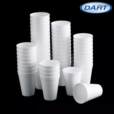 £17.99 • Buy 10 OZ Paper Cups White - Disposable Coffee Cups For Hot Drinks Party Cups